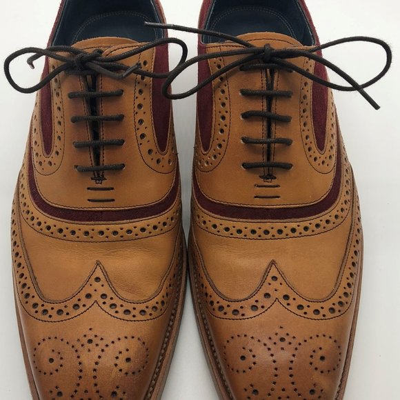 Barker McClean Brogue Size 7 Width F main image 4